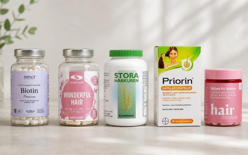 De 5 bästa vitaminerna för håret