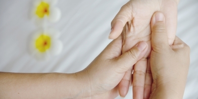 Bild från vårt test av bockhornsklöver 2026