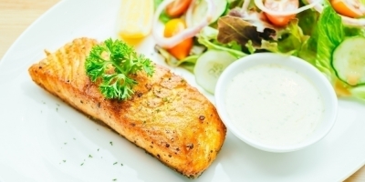 Bild från vårt test av bockhornsklöver 2026