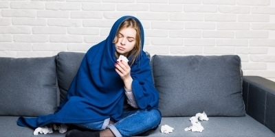 Bild från vårt test av bockhornsklöver 2026