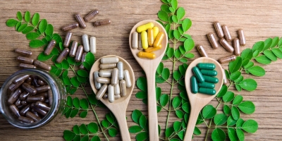 Bild från vårt test av bockhornsklöver 2026