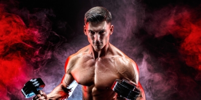 Bild från vårt test av bockhornsklöver 2026