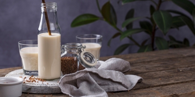 Bild från vårt test av bockhornsklöver 2026