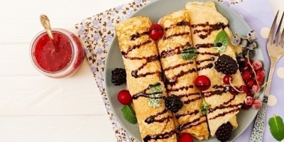 Bild från vårt test av bockhornsklöver 2026