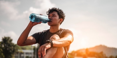 Bild från vårt test av bockhornsklöver 2026