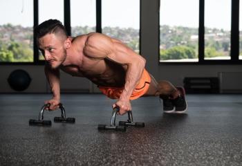 Push up bars banner