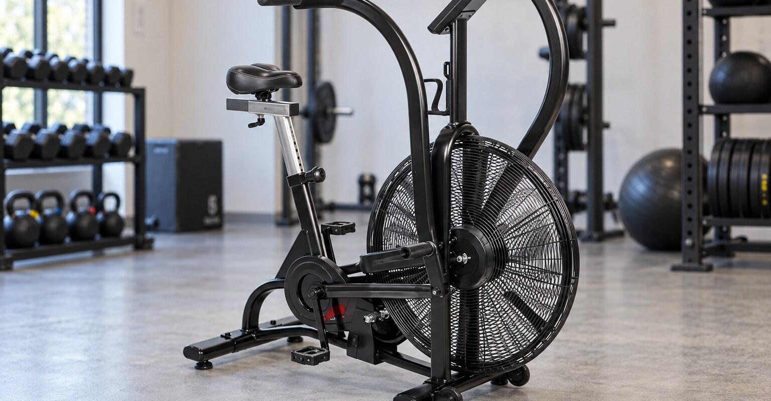 bild från testet av Airbike