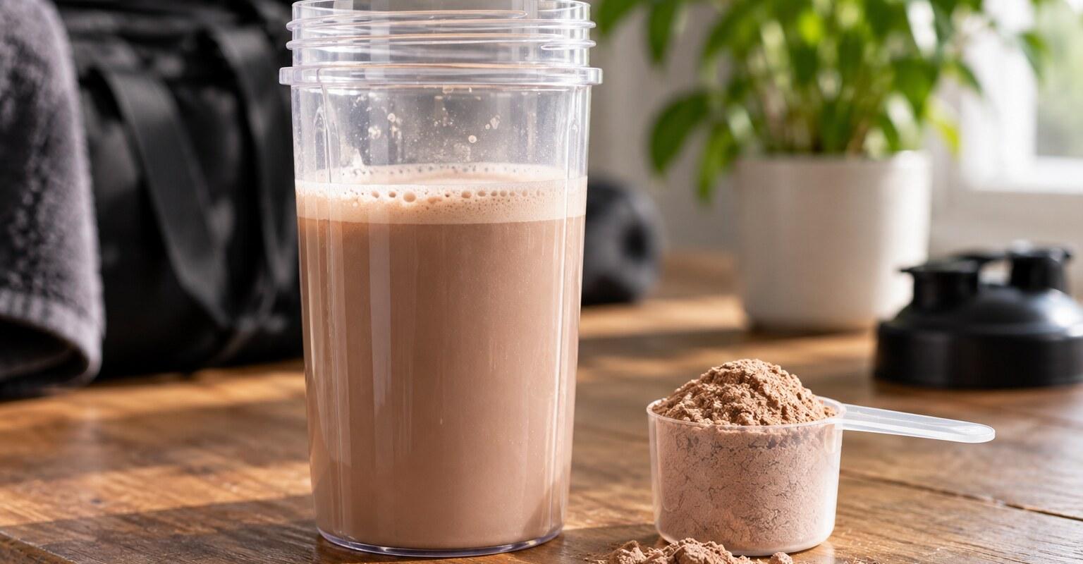 bild från testet av Biffproteinpulver