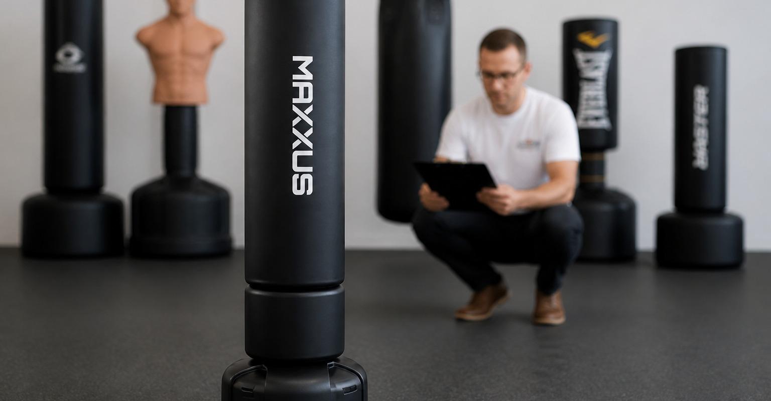bild från testet av Boxningssäck