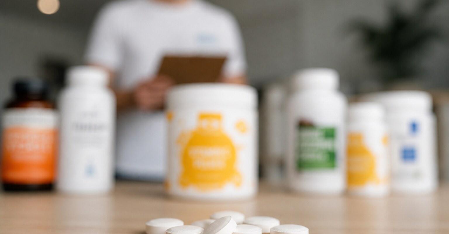 bild från testet av C-Vitamin