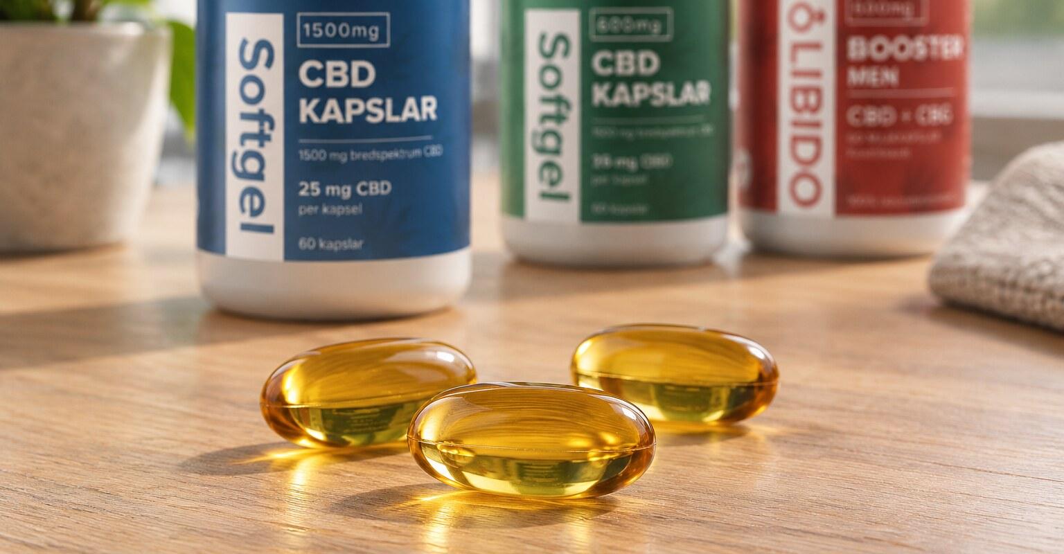 bild från testet av CBD Kapslar