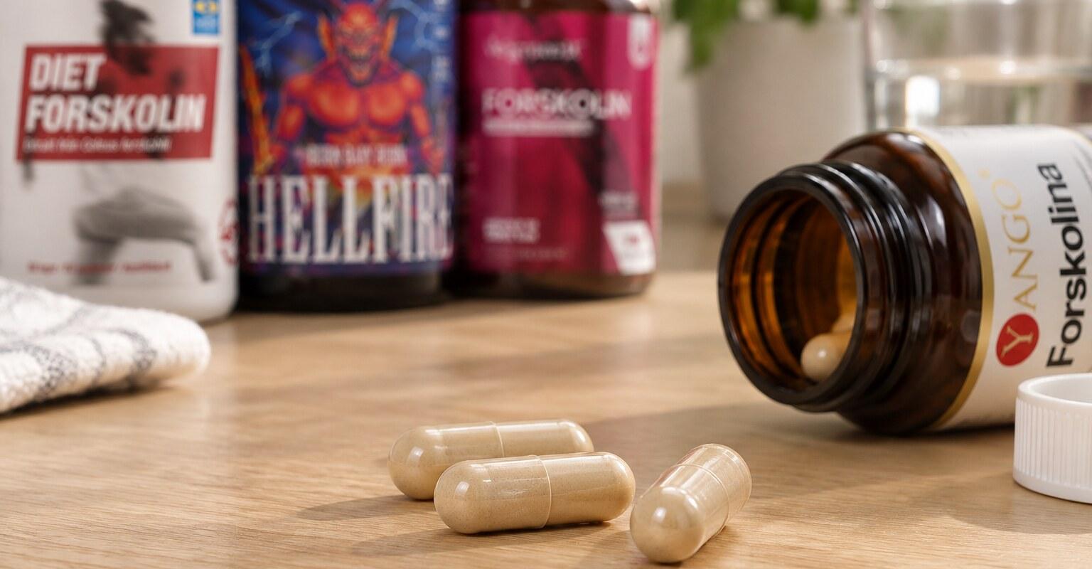 bild från testet av Forskolin