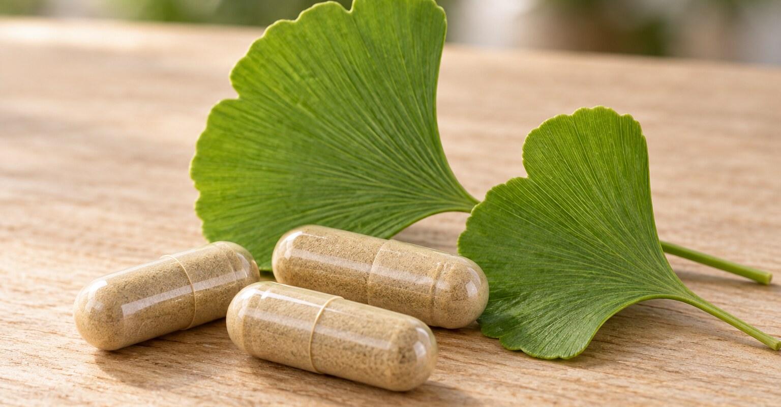 bild från testet av Ginkgo biloba
