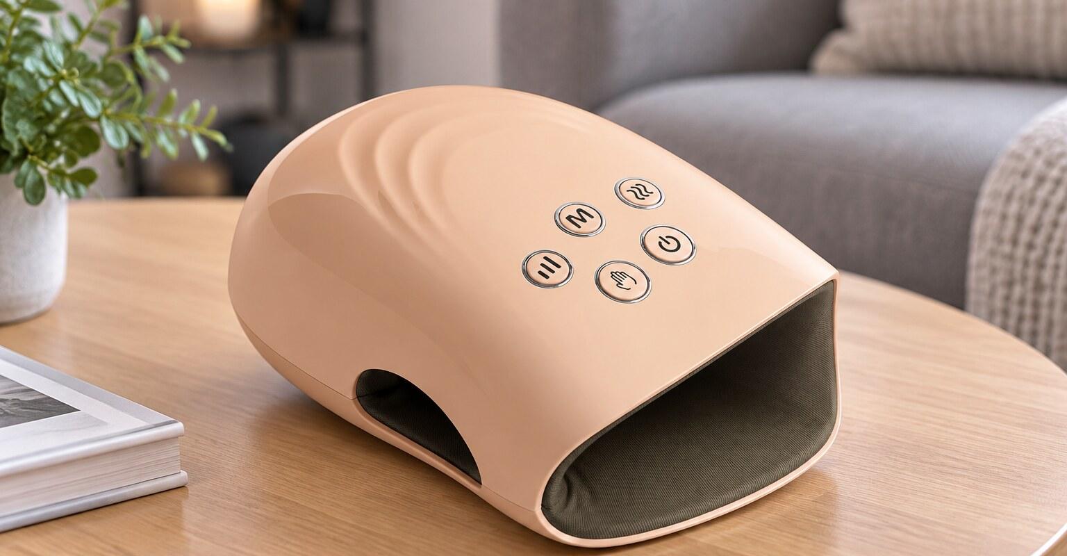 bild från testet av Handmassager