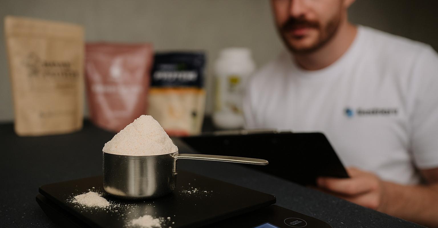 bild från testet av Havreprotein
