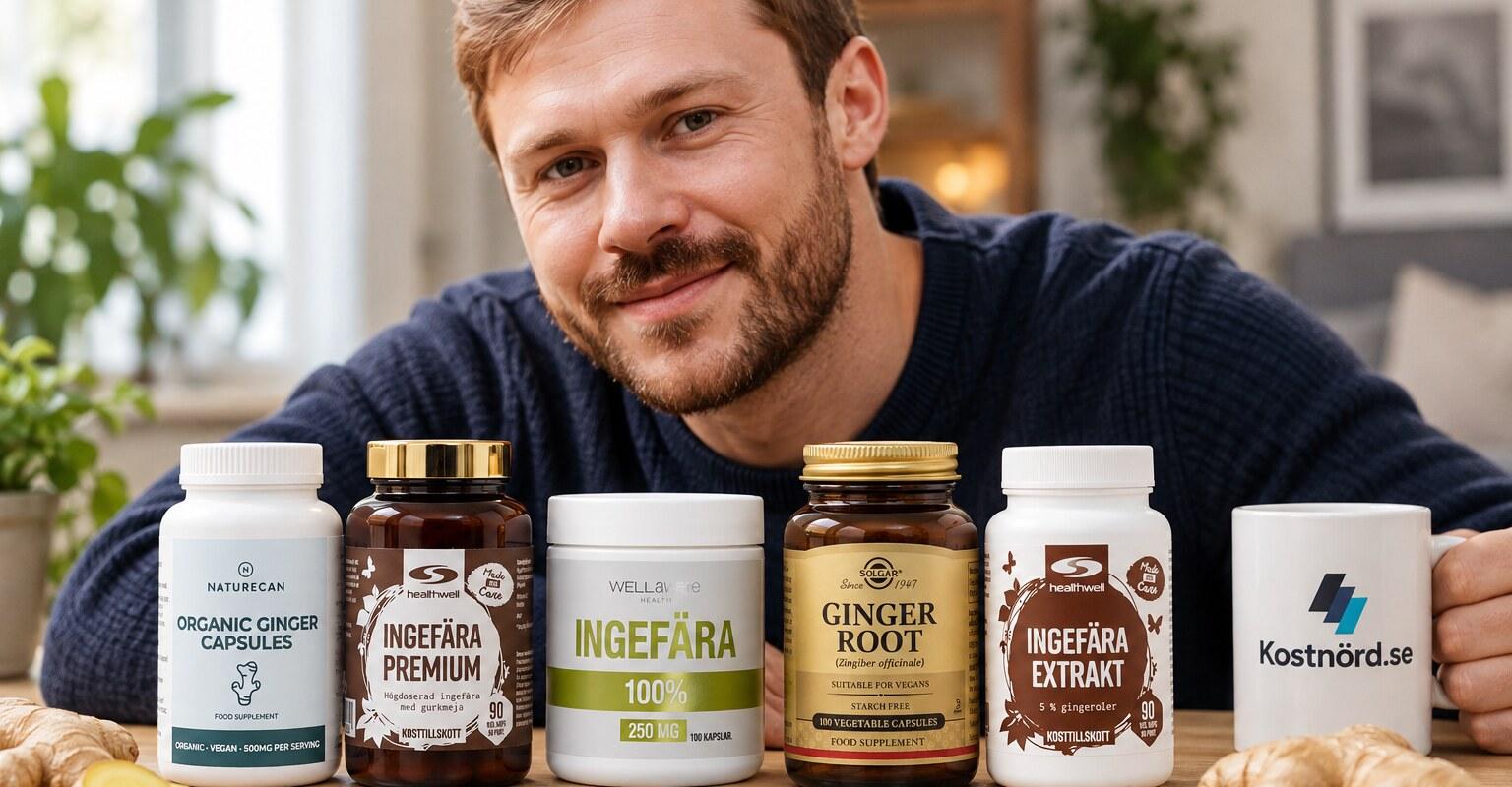 bild från testet av Ingefära