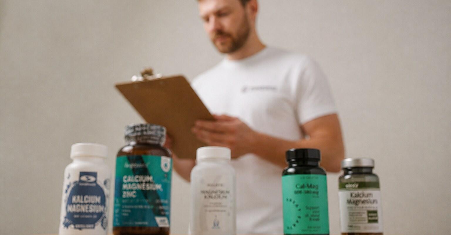 bild från testet av Kalcium-Magnesium
