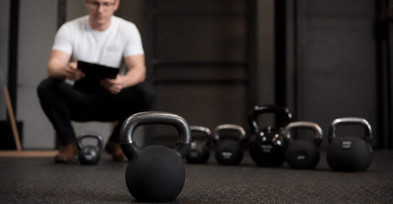 bild från testet av Kettlebells