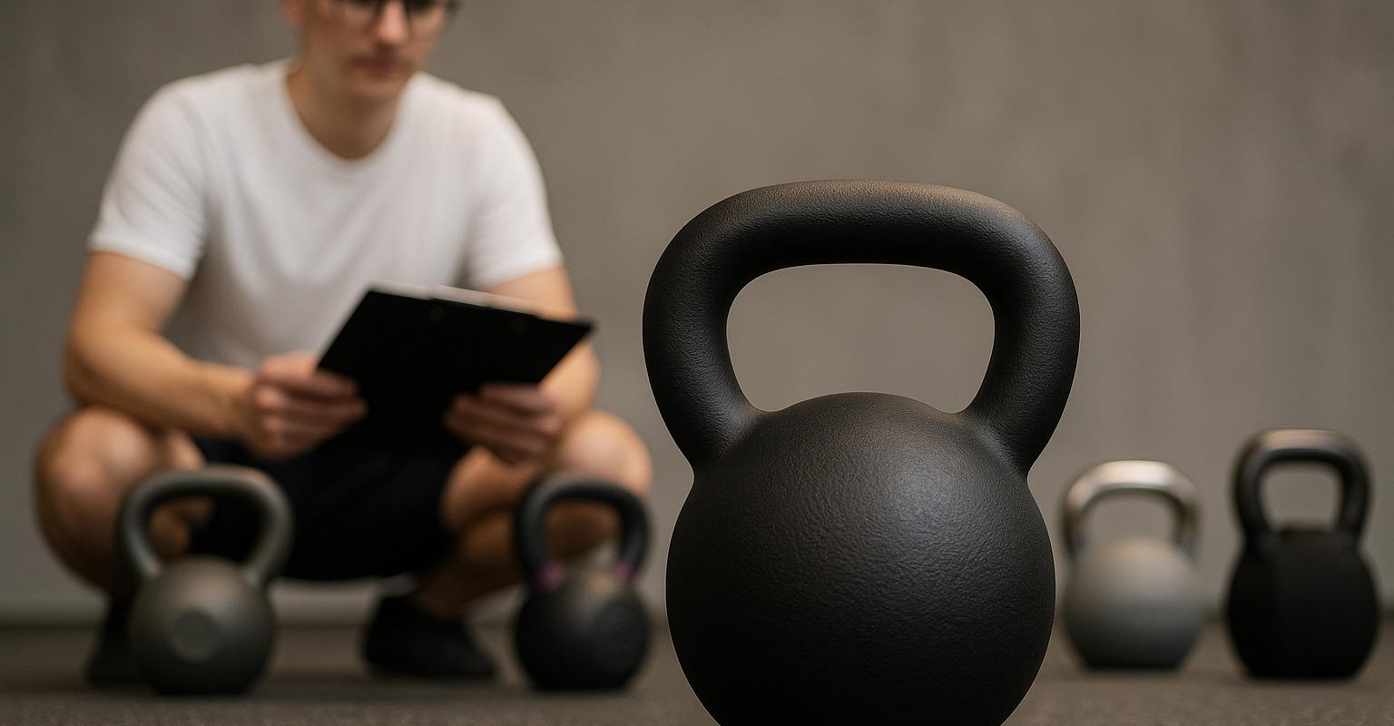bild från testet av Kettlebells