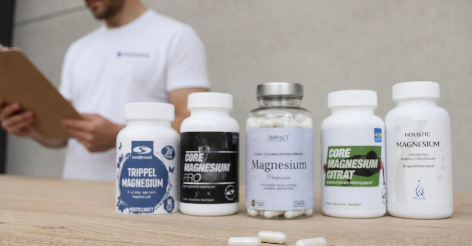 bild från testet av Magnesium