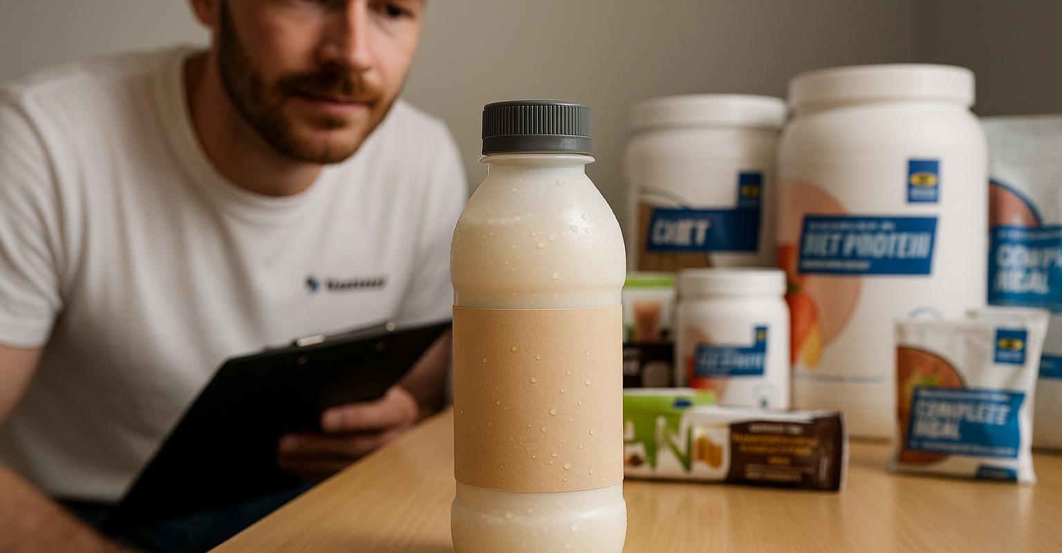 bild från testet av Måltidsersättning