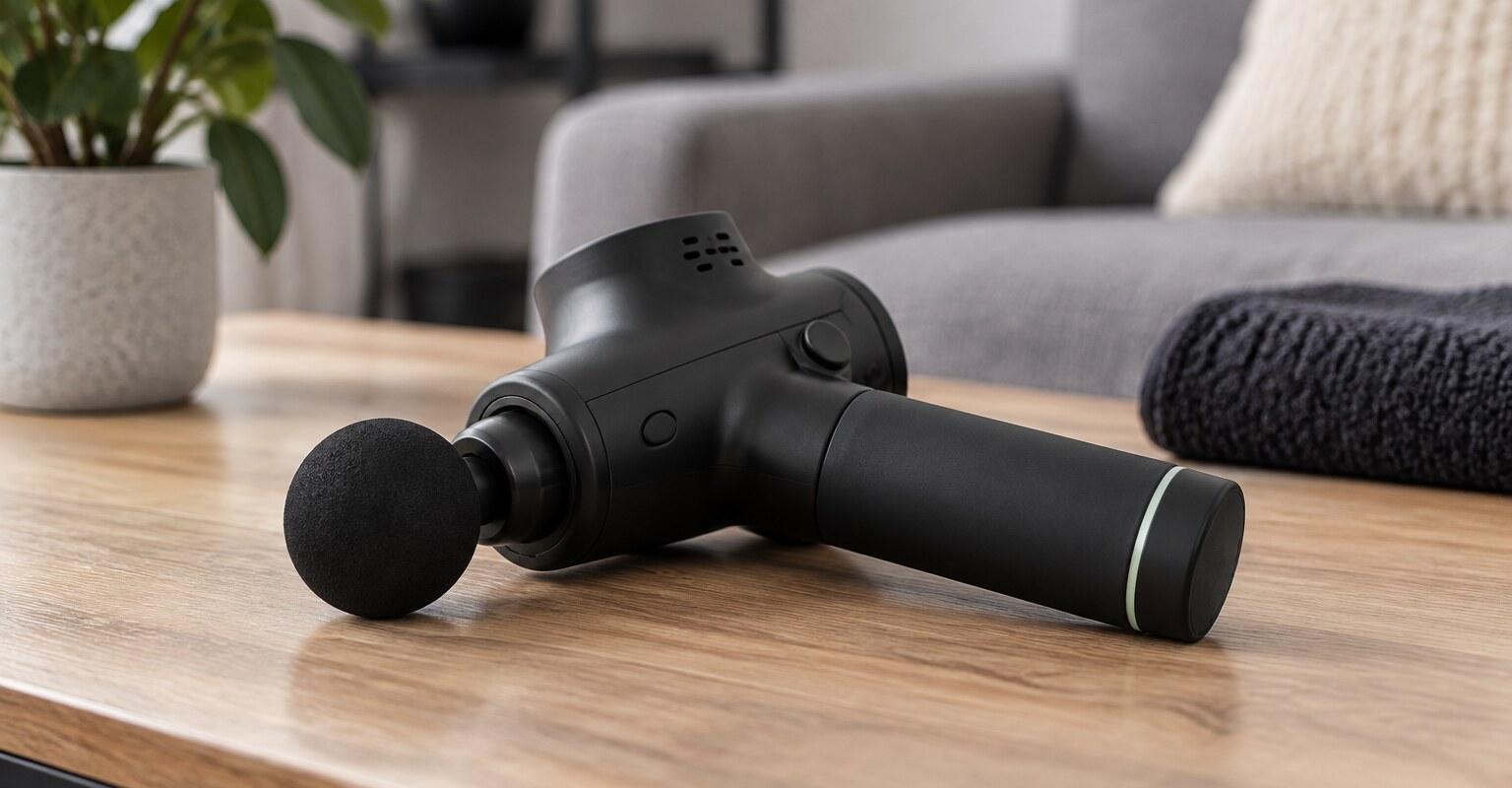 bild från testet av Massagepistol