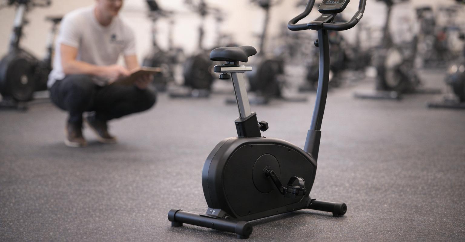 bild från testet av Motionscykel