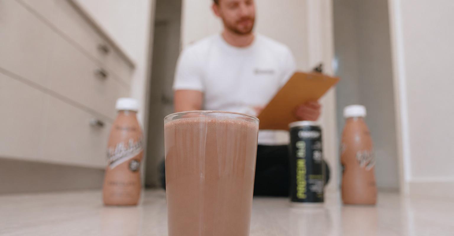 bild från testet av Proteindryck