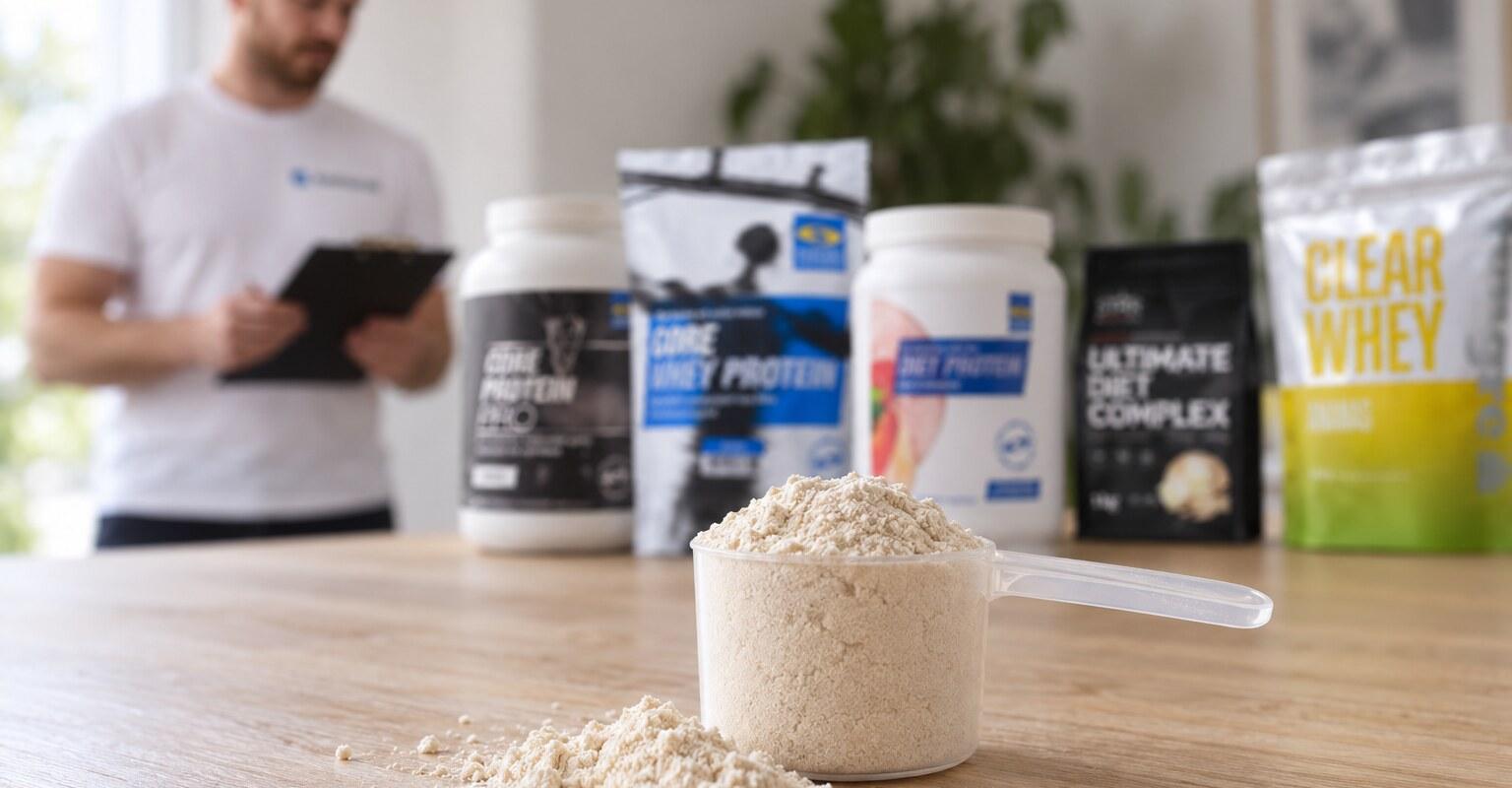 bild från testet av Proteinpulver för viktminskning