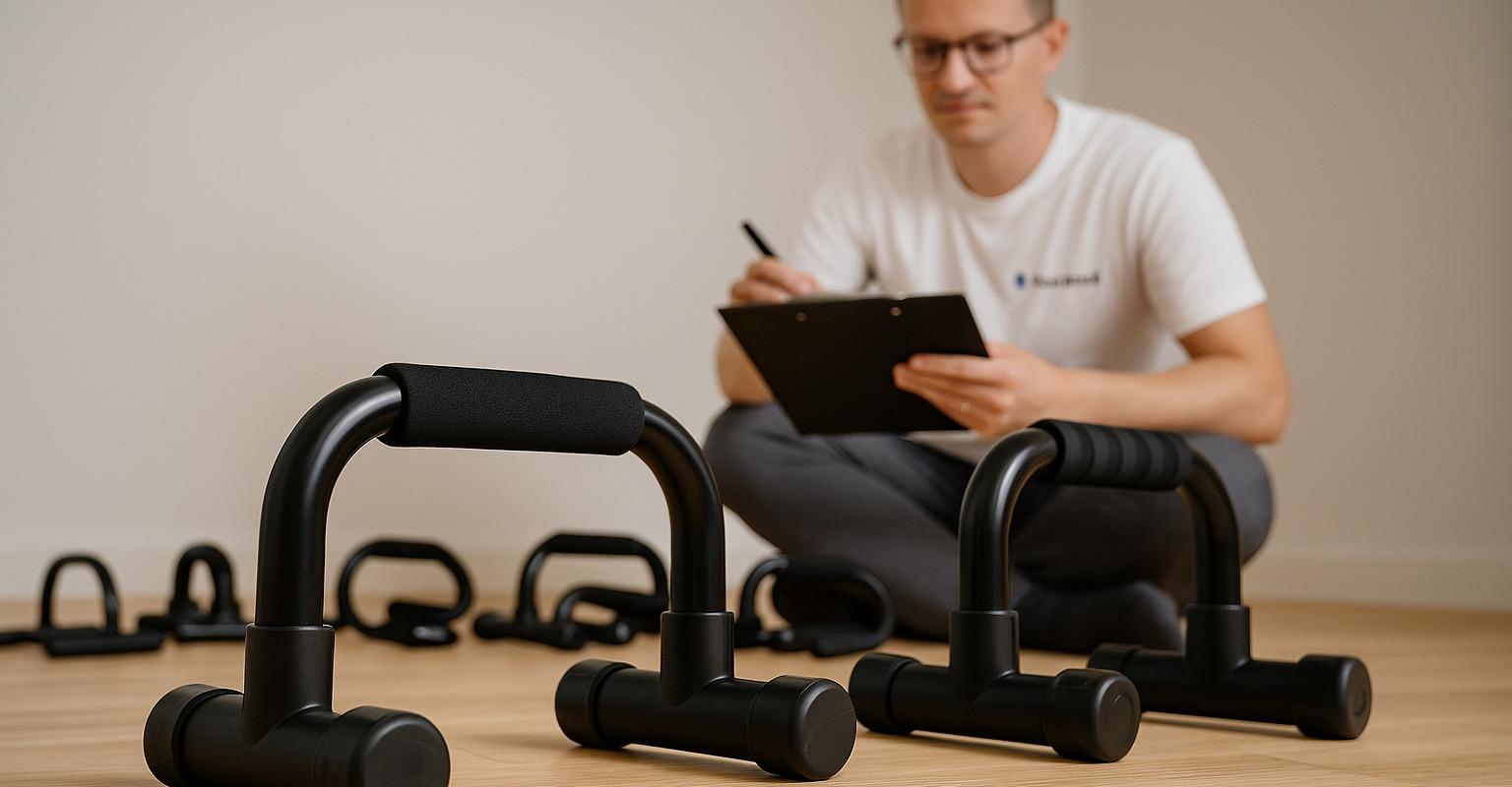 bild från testet av Push up bars