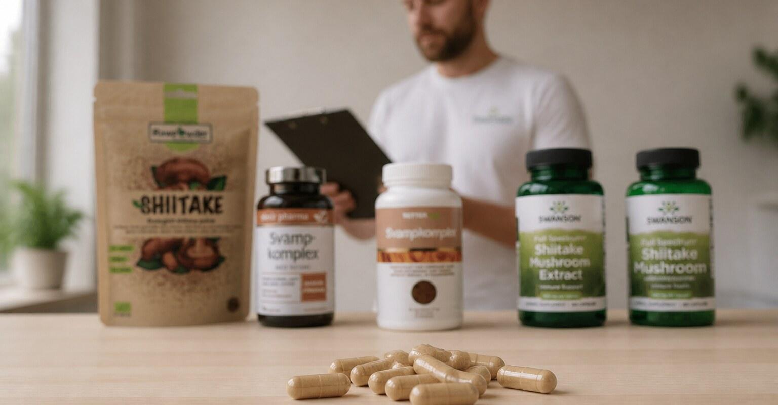 bild från testet av Shiitake