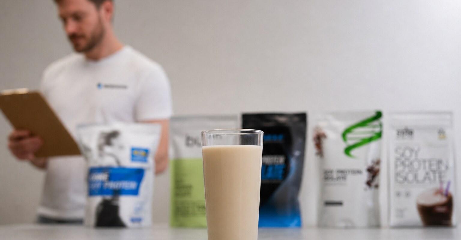 bild från testet av Sojaprotein