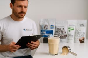Bild från testet av Sojaprotein