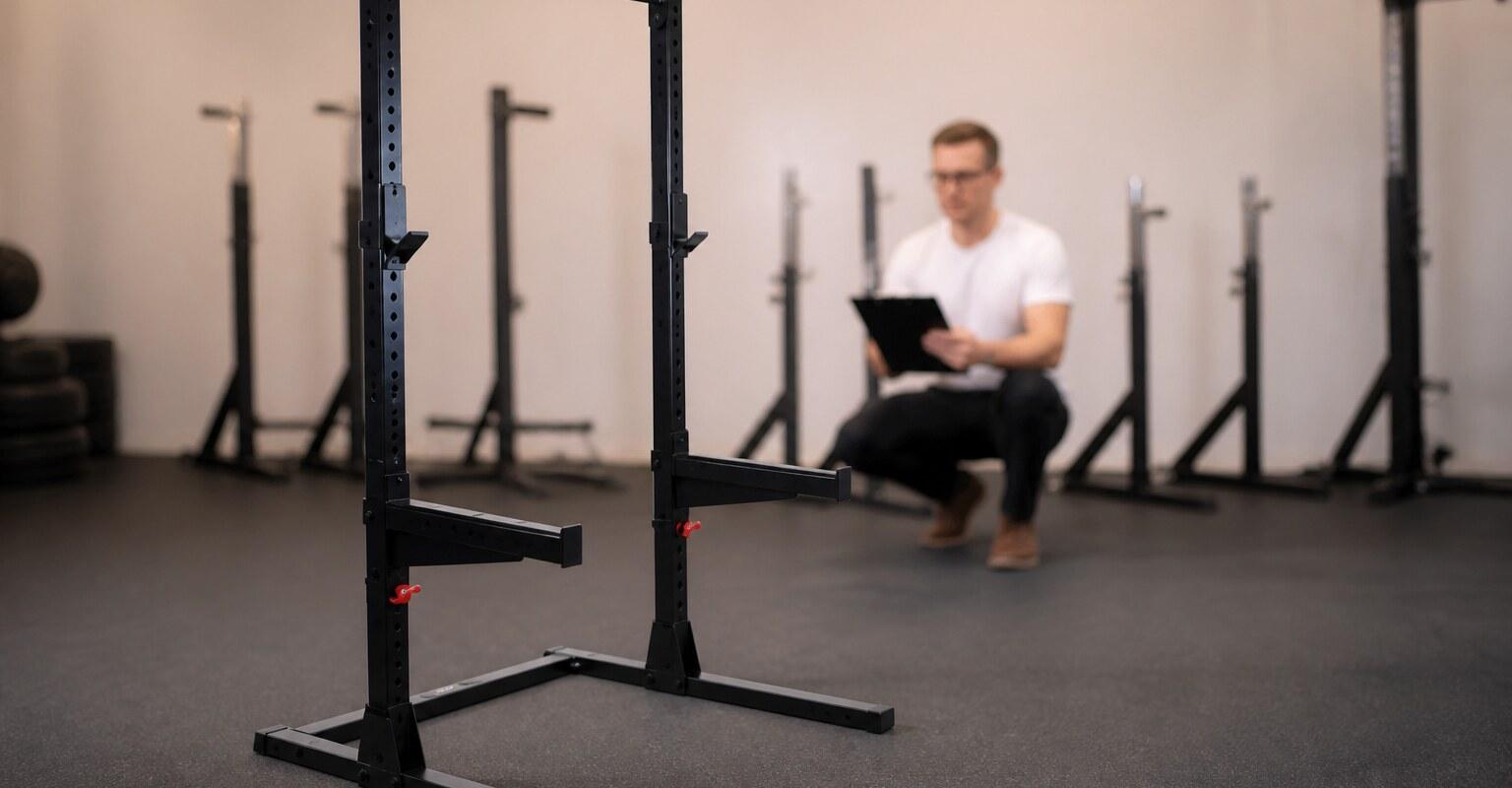 bild från testet av Squat rack