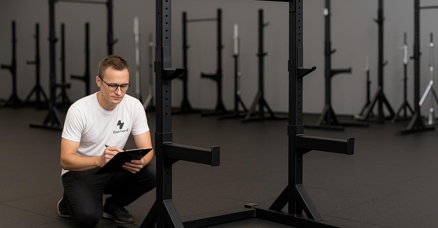 bild från testet av Squat rack