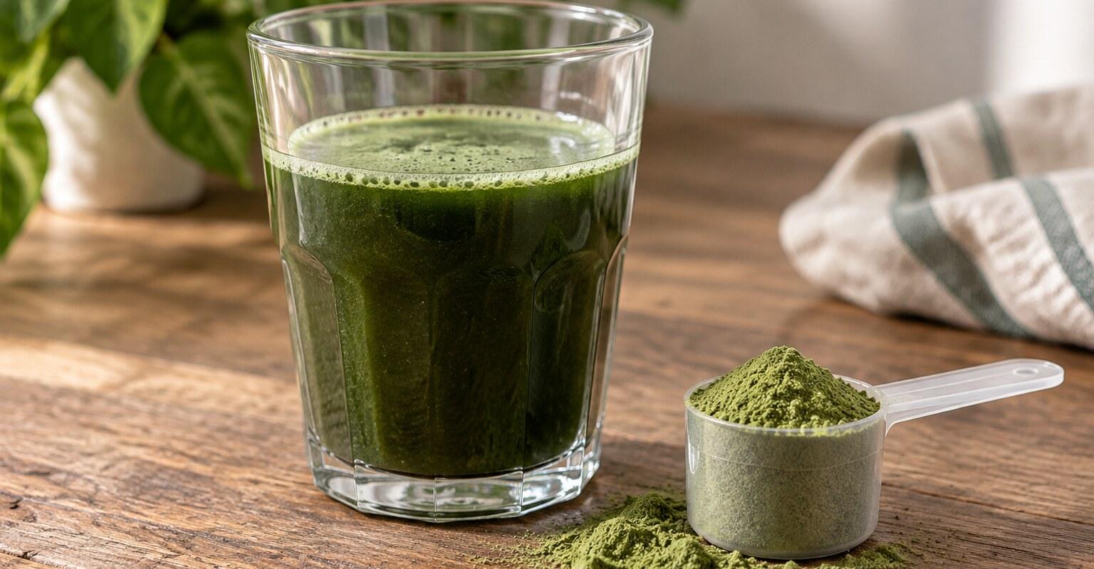 bild från testet av Supergreens