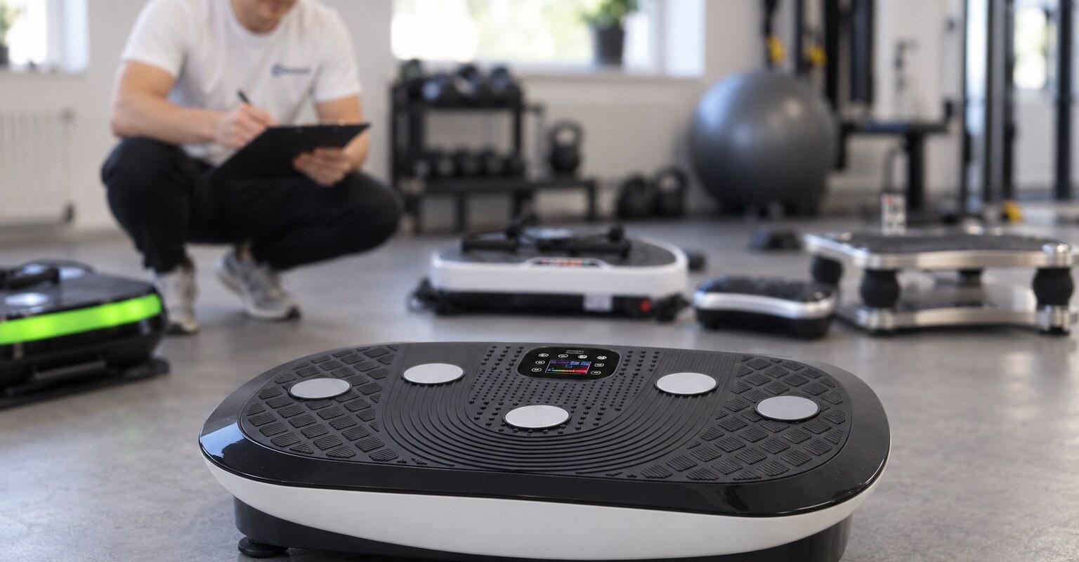bild från testet av Vibrationsplatta