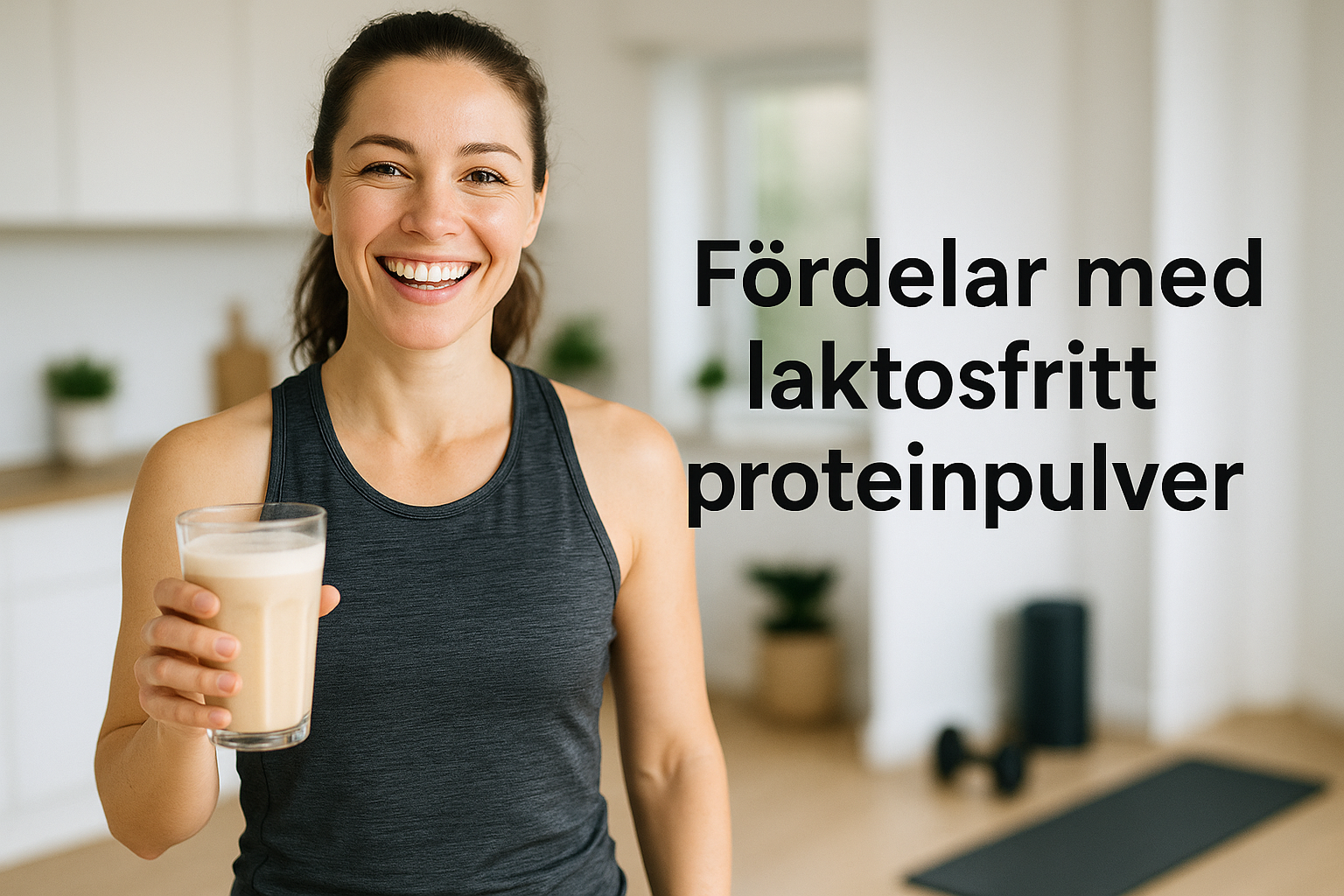 Laktosfritt proteinpulver