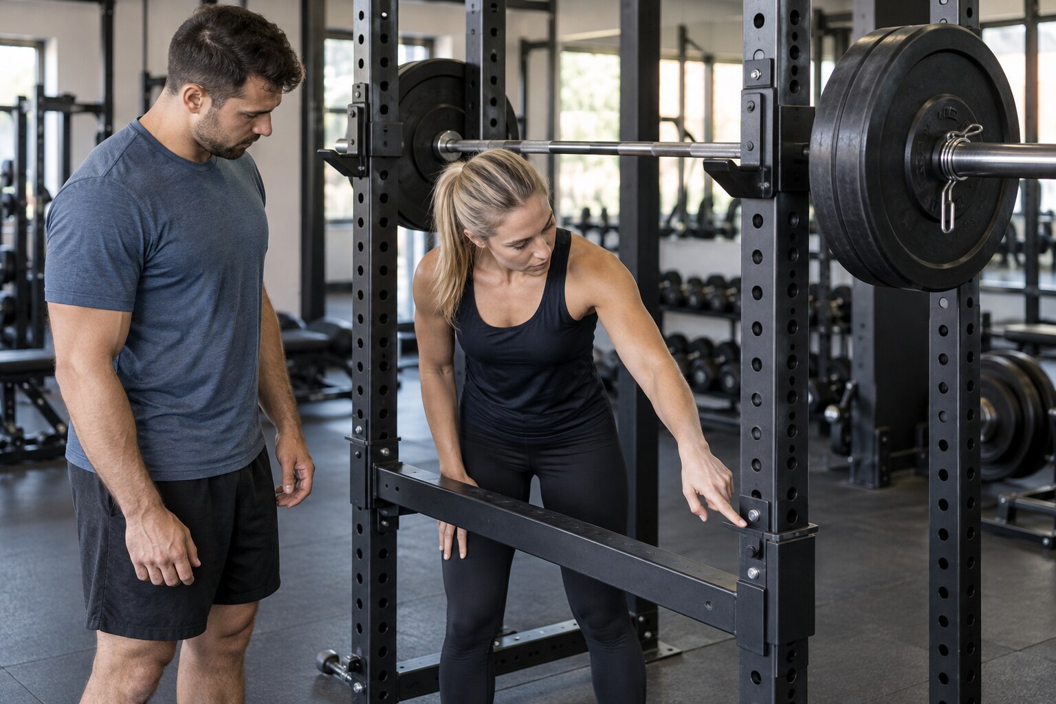 Squat rack