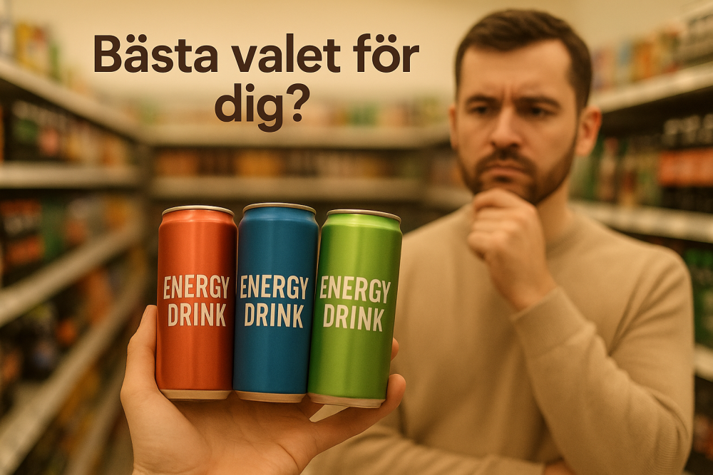 så hittar du bästa energidryck