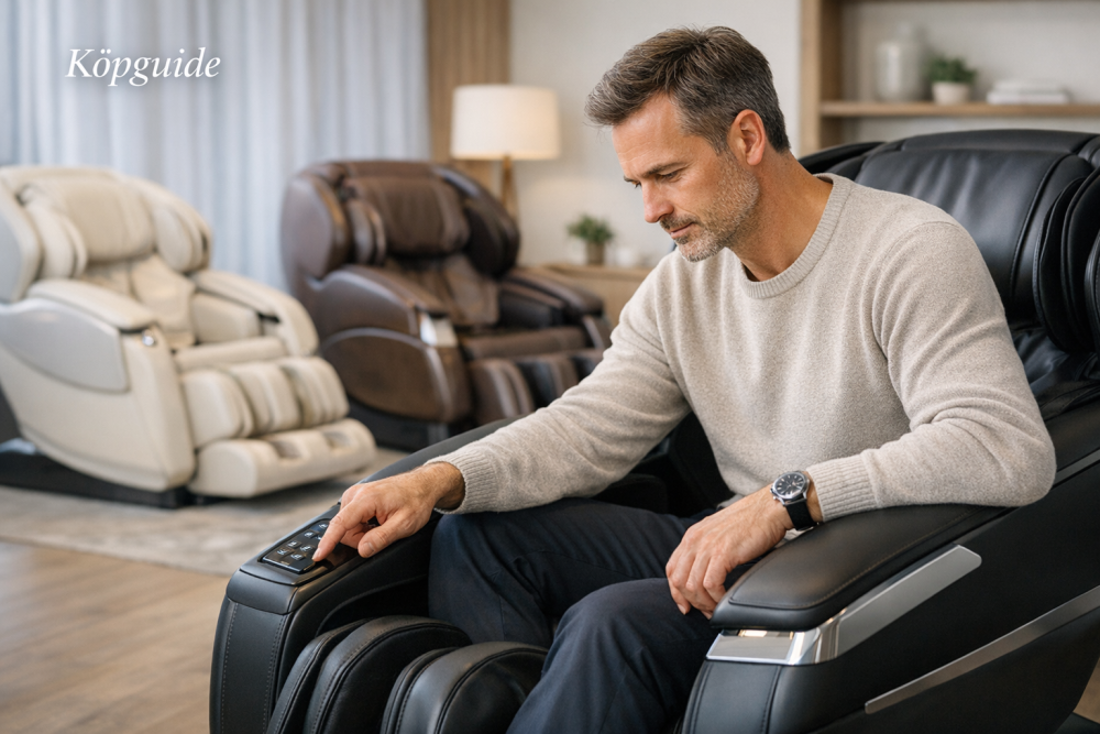 så hittar du bästa massagefåtölj