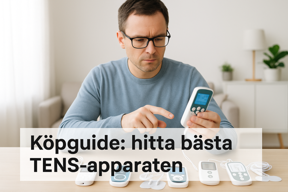så hittar du bästa tens-apparat