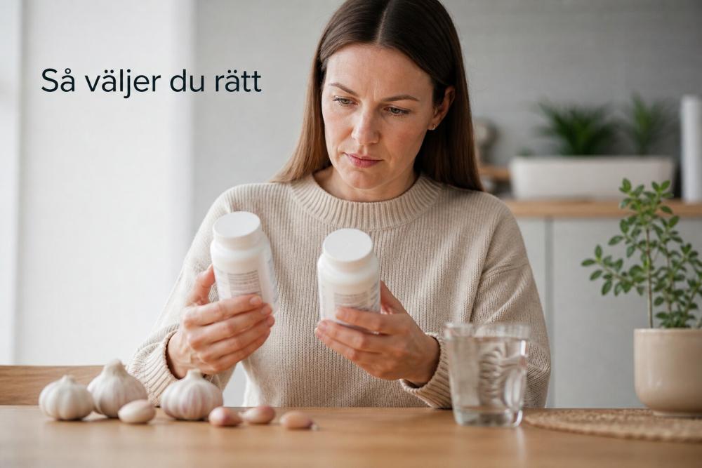 så hittar du bästa vitlökskapslar