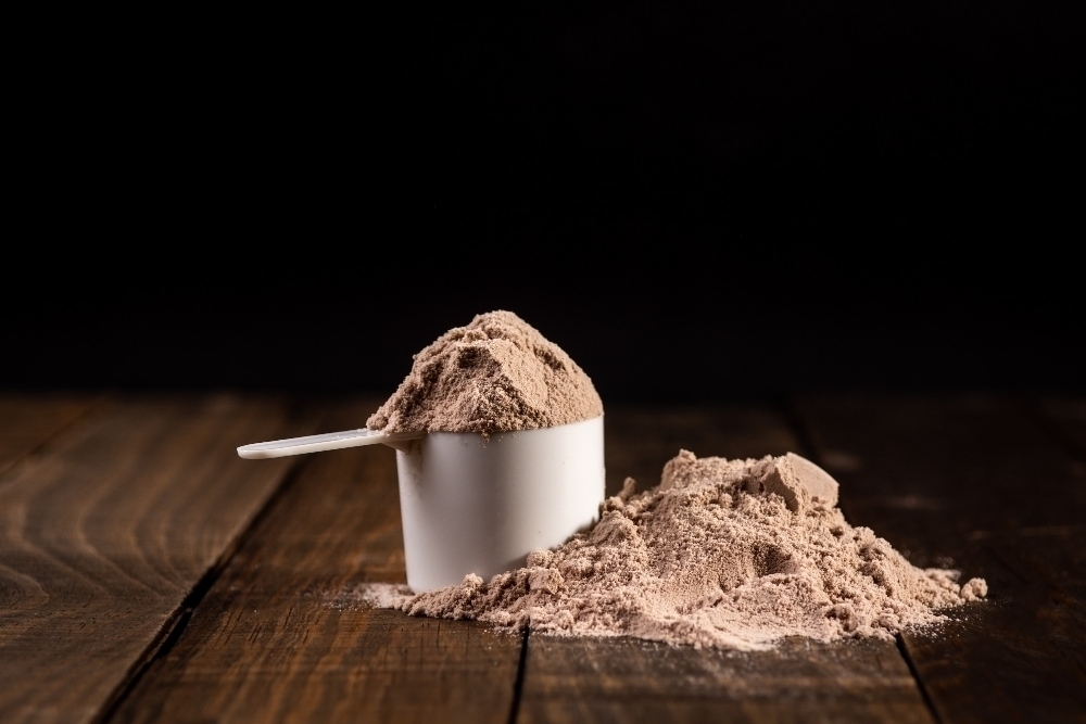 havreprotein med skopa