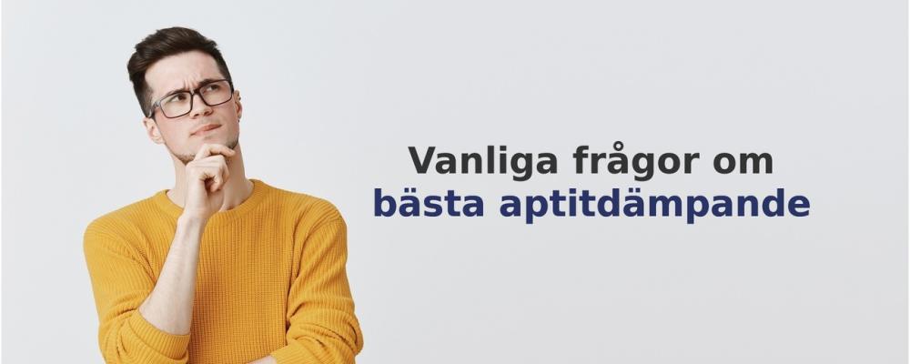 vanliga frågor om Aptitdämpande
