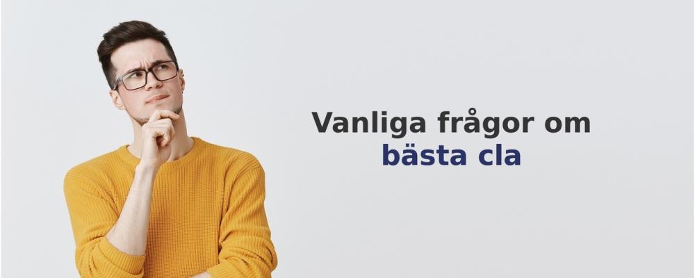 vanliga frågor om CLA