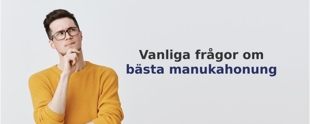 vanliga frågor om Manukahonung