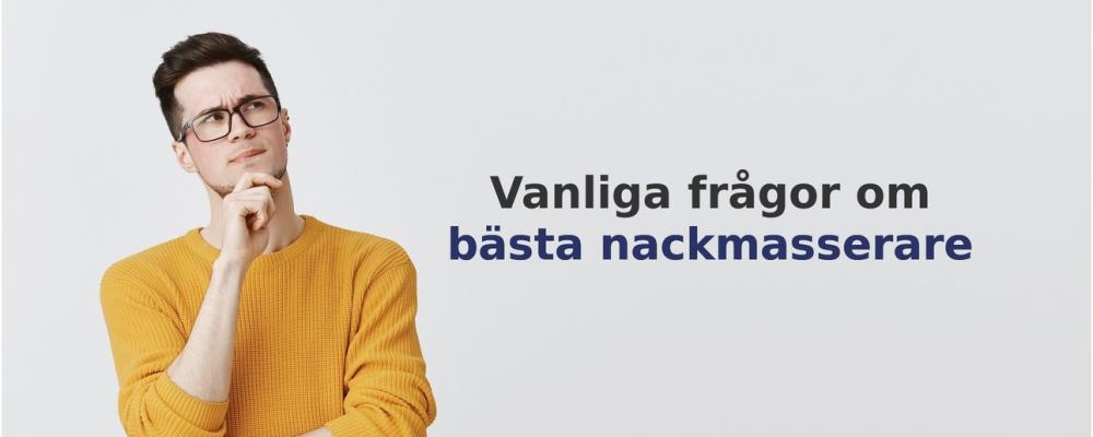 vanliga frågor om Nackmasserare