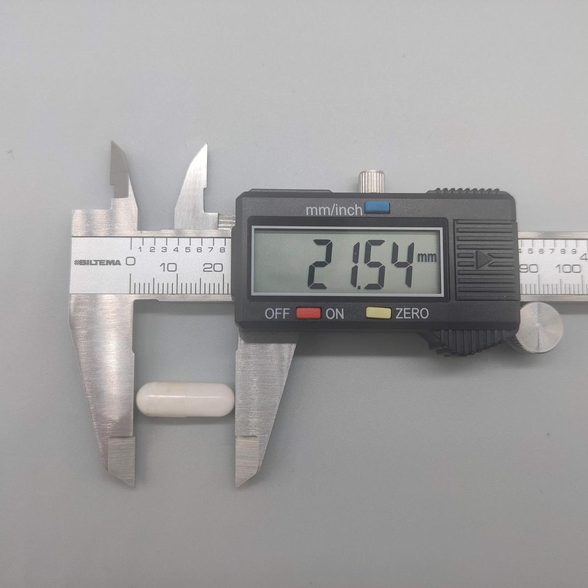 Kapsel uppmätt med skjutmått 21.5 mm Nyform Äppelvinäger Krom