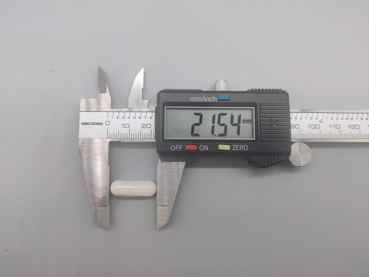 Kapsel uppmätt med skjutmått 21.5 mm Nyform Äppelvinäger Krom